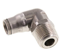 Racor de 12mm x 1/2'' NPT 90deg con rosca macho Acero inoxidable FKM Giratorio