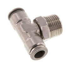 Racor en T de 10mm x R1/2'' con rosca macho Latón/PA 66 NBR Giratorio