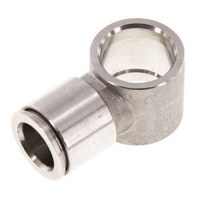 Racor L-Banjo de 12mm Acero inoxidable FKM Perno Banjo G3/8''