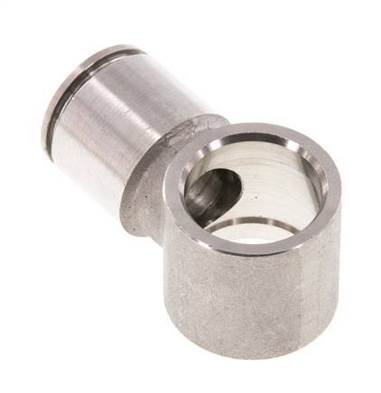 Racor L-Banjo de 12mm Acero inoxidable FKM Perno Banjo G3/8''