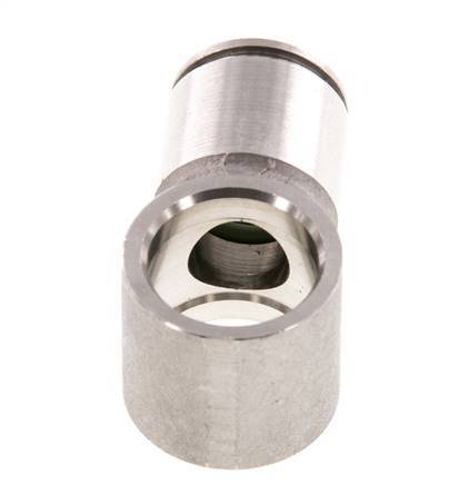 Racor L-Banjo de 12mm Acero inoxidable FKM Perno Banjo G3/8''