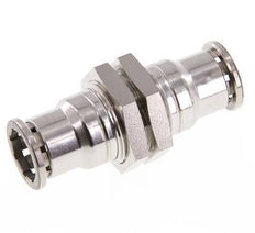 Racor de 16 mm Pasamuros de acero inoxidable FKM