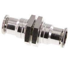 Racor de 16 mm Pasamuros de acero inoxidable FKM