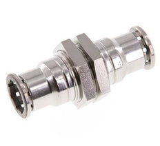 Racor de 16 mm Pasamuros de acero inoxidable FKM