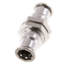 Racor de 16 mm Pasamuros de acero inoxidable FKM
