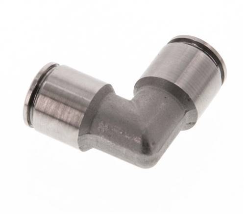 Racor de 8mm 90deg Acero inoxidable FKM