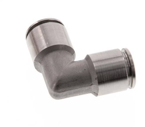 Racor de 8mm 90deg Acero inoxidable FKM