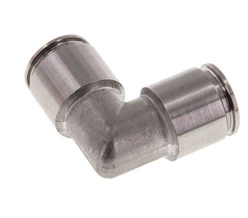 Racor de 10mm 90deg Acero inoxidable FKM