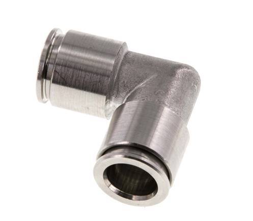 Racor de 10mm 90deg Acero inoxidable FKM