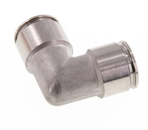 Racor de 12mm 90deg Acero inoxidable FKM