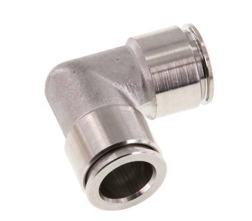 Racor de 12mm 90deg Acero inoxidable FKM