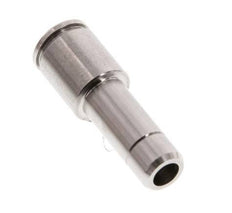 Racor de 6mm x 8mm con enchufe de acero inoxidable FKM