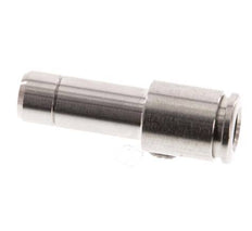 Racor de 6mm x 8mm con enchufe de acero inoxidable FKM