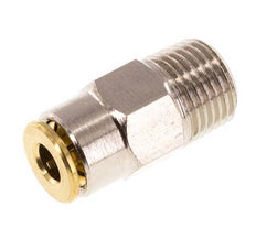Racor de 4mm x R1/8'' con rosca macho de latón NBRAlta presión [2 piezas]