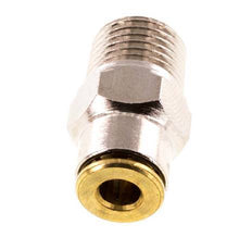 Racor rápido de 4mm x M 10 x 1 (cónico) con rosca macho de latón NBRAlta presión [2 piezas]