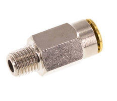 Racor de 6mm x M 8 x 1 (cónico) con rosca macho de latón NBRAlta presión [2 piezas]