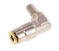 Codo de 4mm x M 6 (cónico) de 90 grados con rosca macho de latón NBRAlta presión [2 piezas]