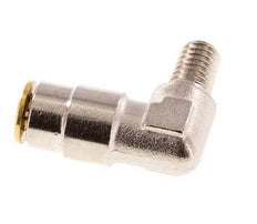Codo de 4mm x M 6 (cónico) de 90 grados con rosca macho de latón NBRAlta presión [2 piezas]