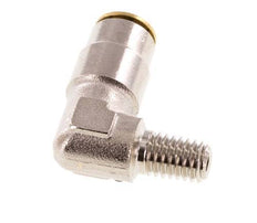 Codo de 4mm x M 6 (cónico) de 90 grados con rosca macho de latón NBRAlta presión [2 piezas]