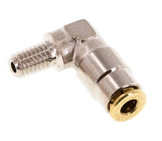 Codo de 4mm x M 6 (cónico) de 90 grados con rosca macho de latón NBRAlta presión [2 piezas]
