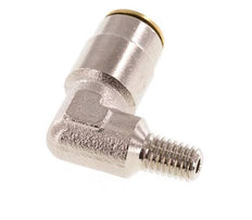 6mm x M 6 (cónico) 90deg Codo con rosca macho Latón NBRAlta presión [2 piezas]