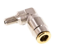 6mm x M 6 (cónico) 90deg Codo con rosca macho Latón NBRAlta presión [2 piezas]