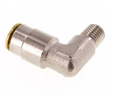 6mm x M 8 x 1 (cónico) Codo de 90deg Racor con rosca macho Latón NBRAlta presión [2 piezas]
