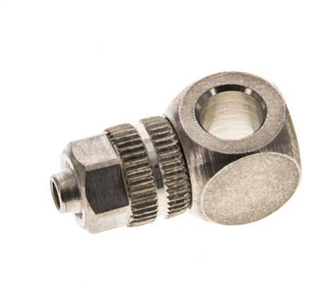 Conector Latón Niquelado Banjo en T 4,3x3 & M5 de Rosca [2 piezas]