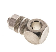 Conector Latón Niquelado Banjo en T 4,3x3 & M5 de Rosca [2 piezas]