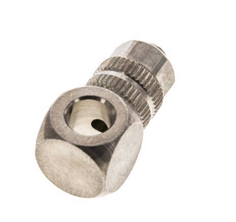 Conector Latón Niquelado Banjo en T 4,3x3 & M5 de Rosca [2 piezas]