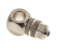 Conector Latón Niquelado Banjo en T 4,3x3 & M5 de Rosca [2 piezas]
