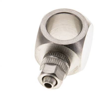 Conector Latón Niquelado 4,3x3 & G1/8'' de Rosca [2 piezas]