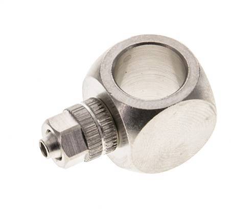 Conector Latón Niquelado 4,3x3 & G1/8'' de Rosca [2 piezas]
