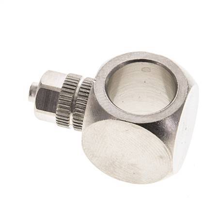 Conector Latón Niquelado 4,3x3 & G1/8'' de Rosca [2 piezas]