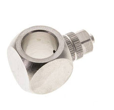 Conector Latón Niquelado 4,3x3 & G1/8'' de Rosca [2 piezas]