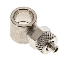 Conector Latón Niquelado 6x4 & G1/8'' de Rosca [2 piezas]