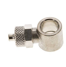 Conector Latón Niquelado 6x4 & G1/8'' de Rosca [2 piezas]