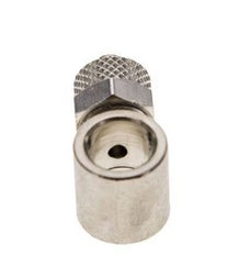 Conector Latón Niquelado 6x4 & G1/8'' de Rosca [2 piezas]