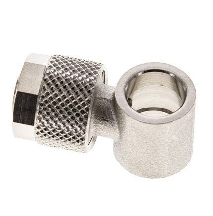Conector Latón Niquelado 10x8 & G1/8'' de Rosca [2 piezas]