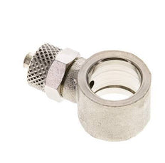 Conector Banjo de Latón Niquelado 6x4 & G1/4'' de Rosca [2 piezas]