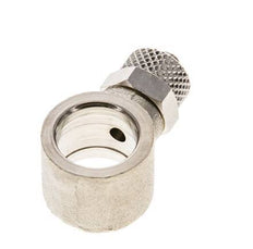 Conector Banjo de Latón Niquelado 6x4 & G1/4'' de Rosca [2 piezas]