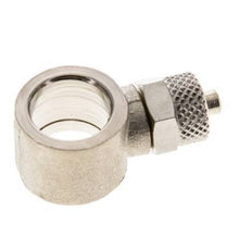 Conector Banjo de Latón Niquelado 6x4 & G1/4'' de Rosca [2 piezas]