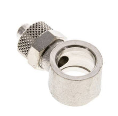 Conector Latón Niquelado 8x6 & G1/4'' de Rosca [2 piezas]