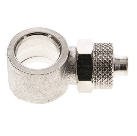 Conector Latón Niquelado 8x6 & G1/4'' de Rosca [2 piezas]