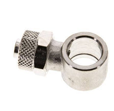 Conector Banjo de Latón Niquelado 10x8 & G1/4'' de Rosca [2 piezas]