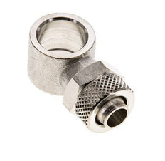 Conector Banjo de Latón Niquelado 10x8 & G1/4'' de Rosca [2 piezas]