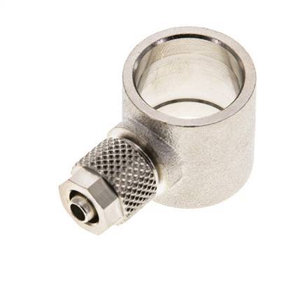 Conector Latón Niquelado 6x4 & G3/8'' de Rosca [2 piezas]