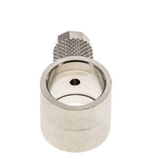 Conector Latón Niquelado 6x4 & G3/8'' de Rosca [2 piezas]