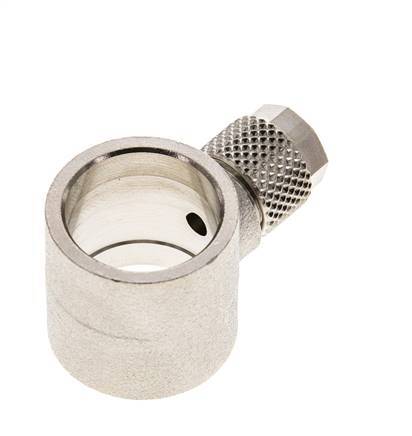 Conector Latón Niquelado 6x4 & G3/8'' de Rosca [2 piezas]