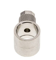 Conector Latón Niquelado 8x6 & G3/8'' de Rosca [2 piezas]